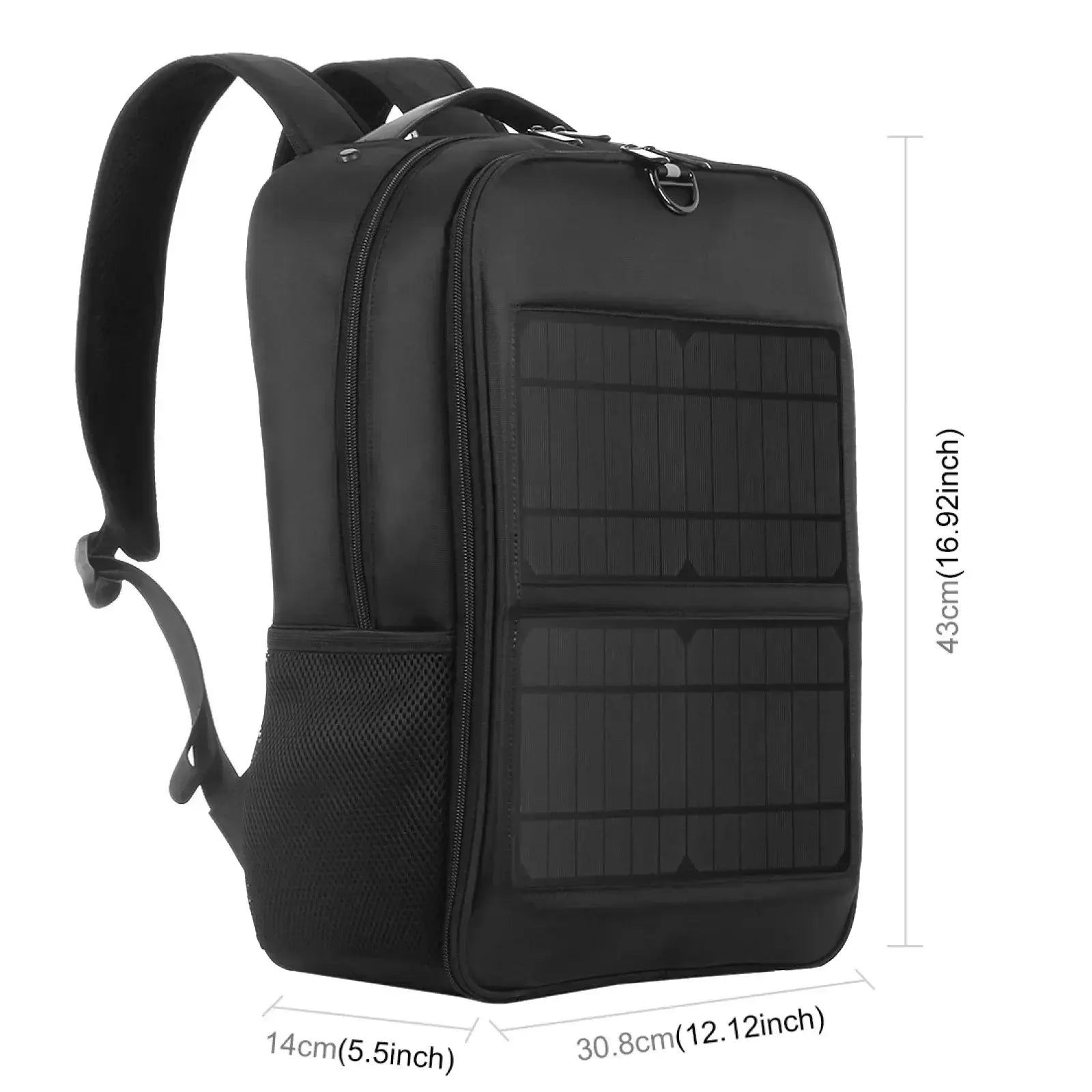 Solar powered backpack  Backpack with solar charger  USB charging backpack  Solar charging laptop backpack  Best solar backpack for travel  Waterproof solar backpack  Anti-theft solar powered backpack  Solar backpack for camping and hiking